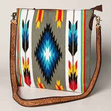 Load image into Gallery viewer, Saddle Blanket Double Concealed Carry Crossbody 27BA
