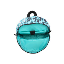Load image into Gallery viewer, Turquoise Aztec Distress Backpack
