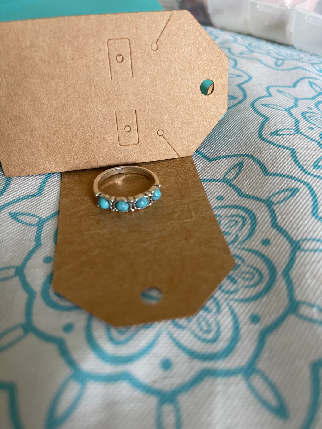 Multi Turquoise ring