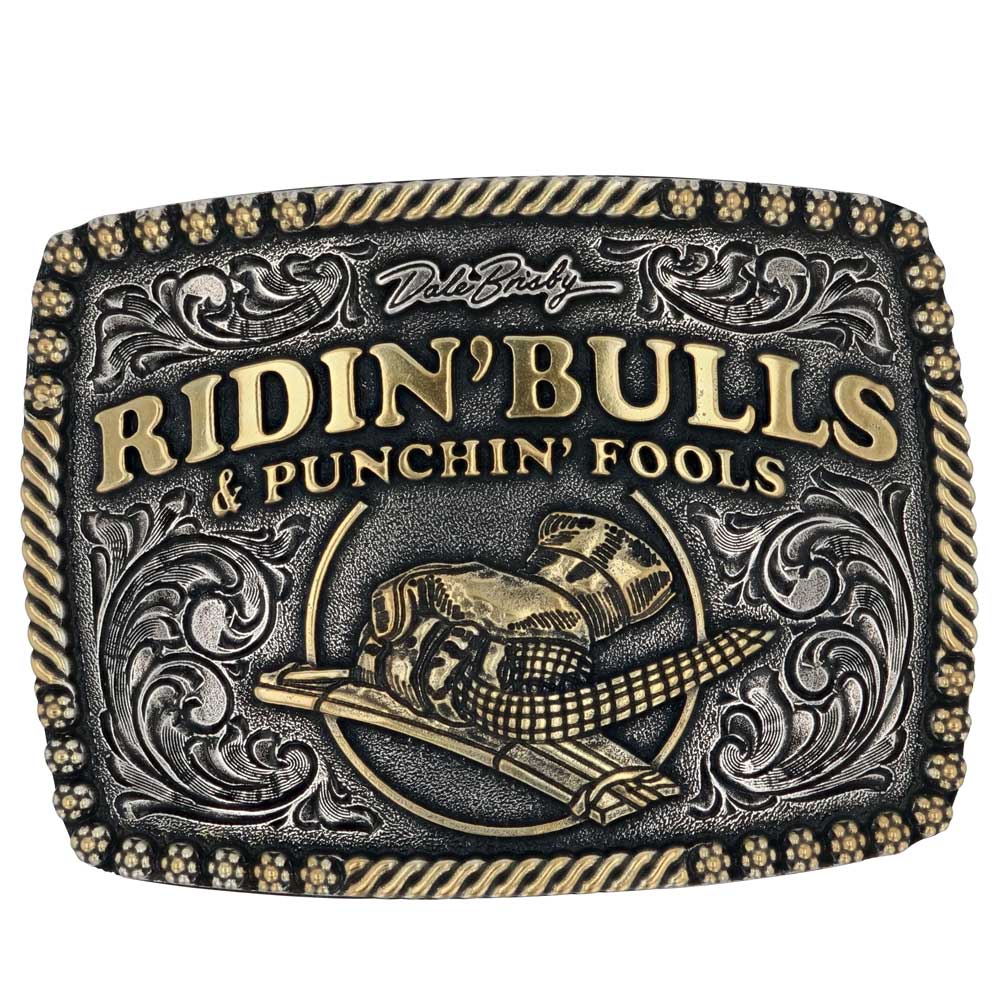 Bulls & Fools Belt Buckle