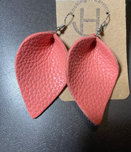 Load image into Gallery viewer, Large Folded Petal Earrings
