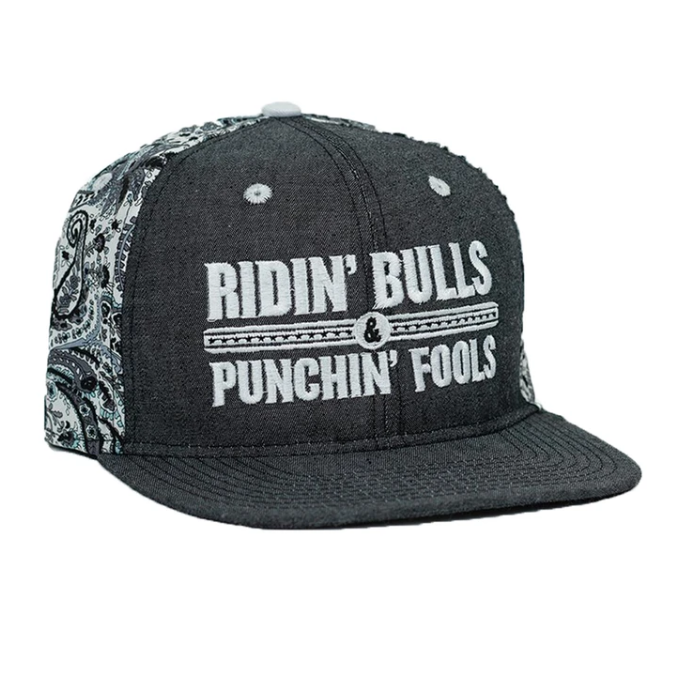Ridin' Bulls & Punchin' Fools Bandana Flatbill
